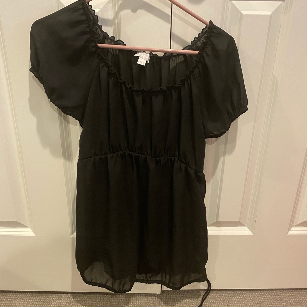 Pea in the Pod Sheer Tunic
